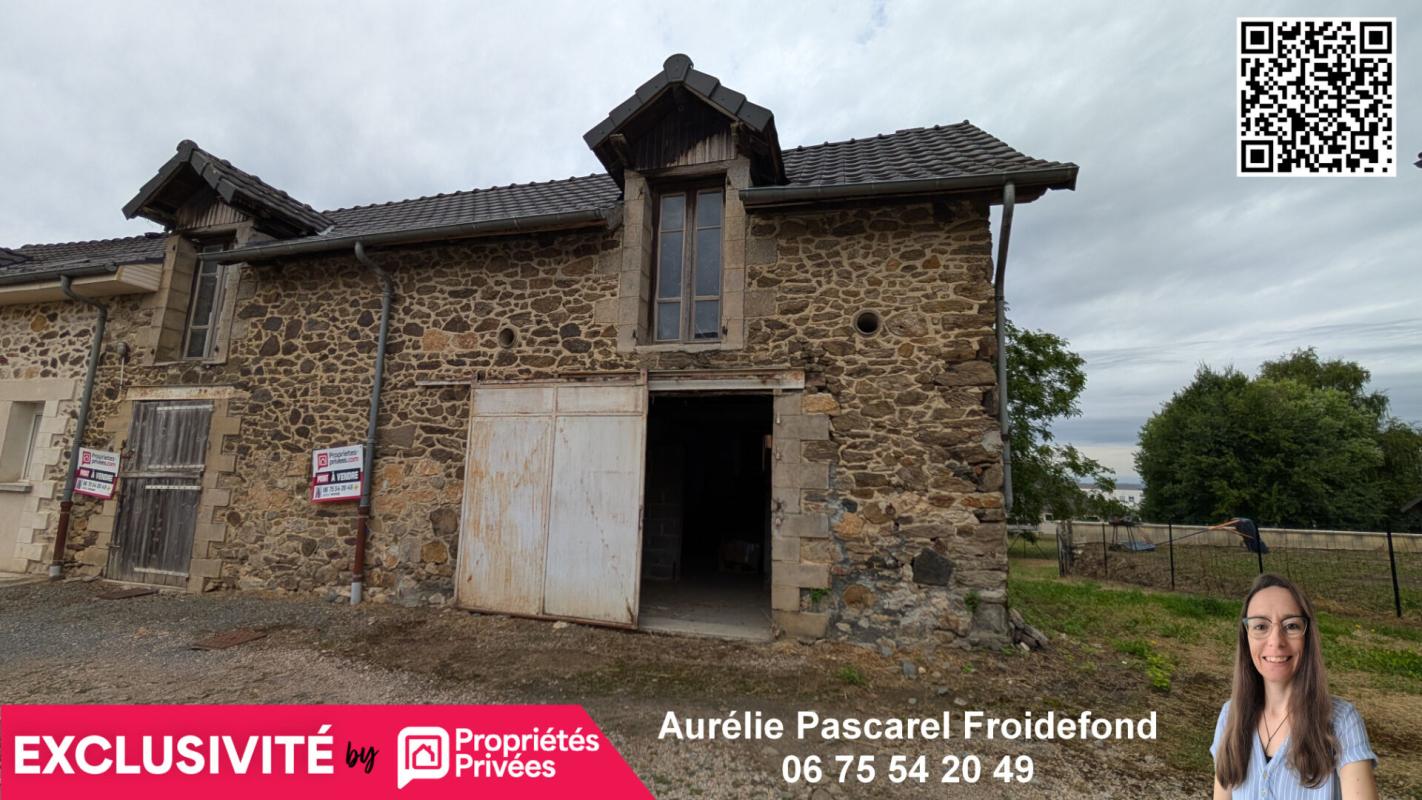 ARNAC-POMPADOUR * EXCLUSIVITE * ARNAC - POMPADOUR (19230) : Grange en pierre à rénover en Maison - ENV. 140m² - terrain de 388m2 - 49 990 1