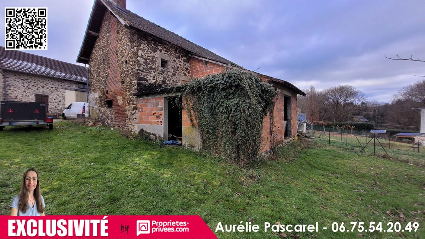 ARNAC-POMPADOUR * EXCLUSIVITE * ARNAC - POMPADOUR (19230) : Grange en pierre à rénover en Maison - ENV. 140m² - terrain de 388m2 - 49 990 10