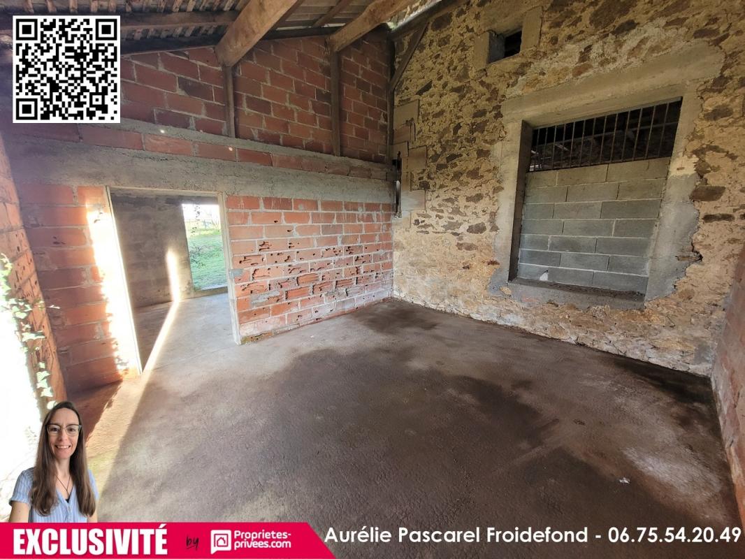 ARNAC-POMPADOUR * EXCLUSIVITE * ARNAC - POMPADOUR (19230) : Grange en pierre à rénover en Maison - ENV. 140m² - terrain de 388m2 - 49 990 8