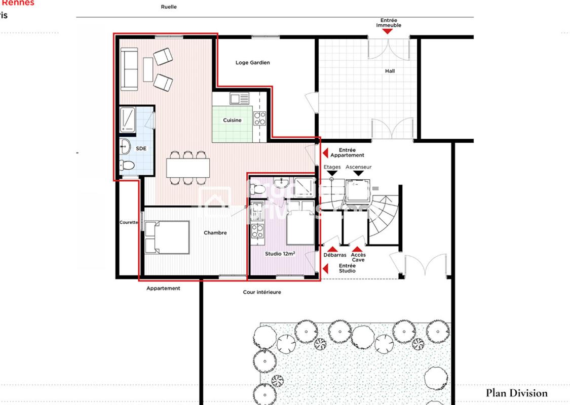 PARIS-15E-ARRONDISSEMENT 75015 PARIS - Profession libérale - Appartement T3 - 2 chambres - 61.7 m2 - Proximité Tour Eiffel 13