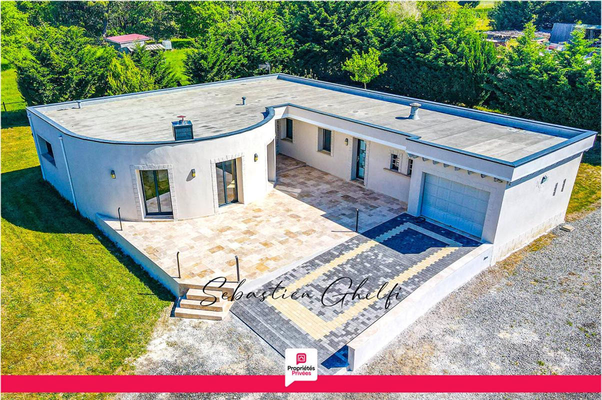 CONTRES maison contemporaine de plain-pied avec 3 chambres- garage-beau terrain 14