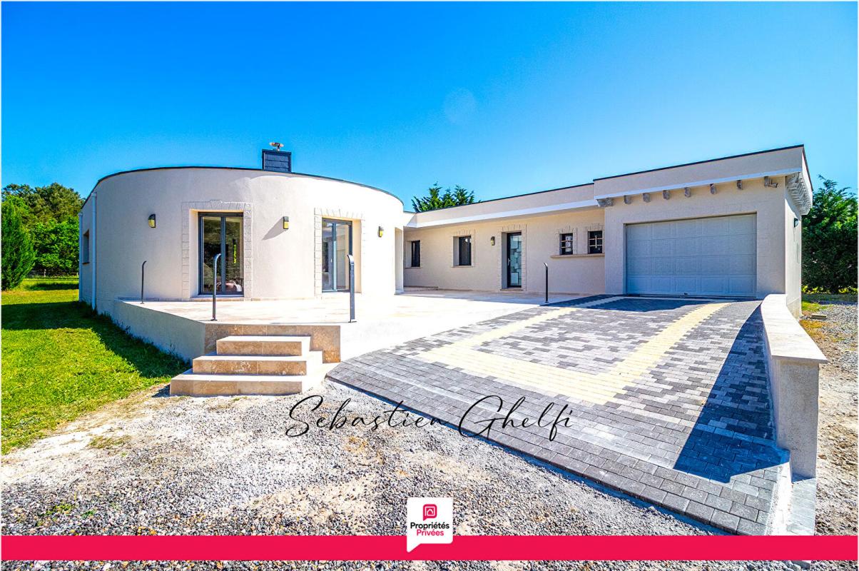 CONTRES maison contemporaine de plain-pied avec 3 chambres- garage-beau terrain 3