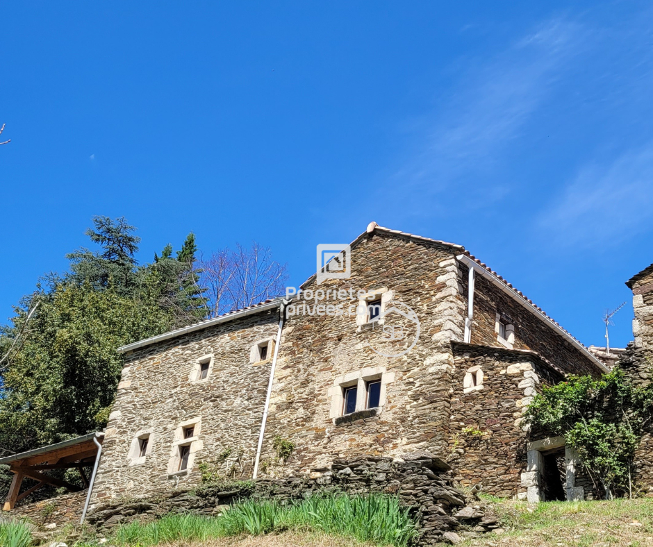 LES VANS Mas  typiquement cévenol - Malbosc (limite Gard/Ardèche) 215 m² | 8 pièces | Terrain  17 497 m²| Piscine 2