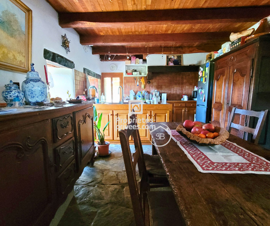 LES VANS Mas  typiquement cévenol - Malbosc (limite Gard/Ardèche) 215 m² | 8 pièces | Terrain  17 497 m²| Piscine 6