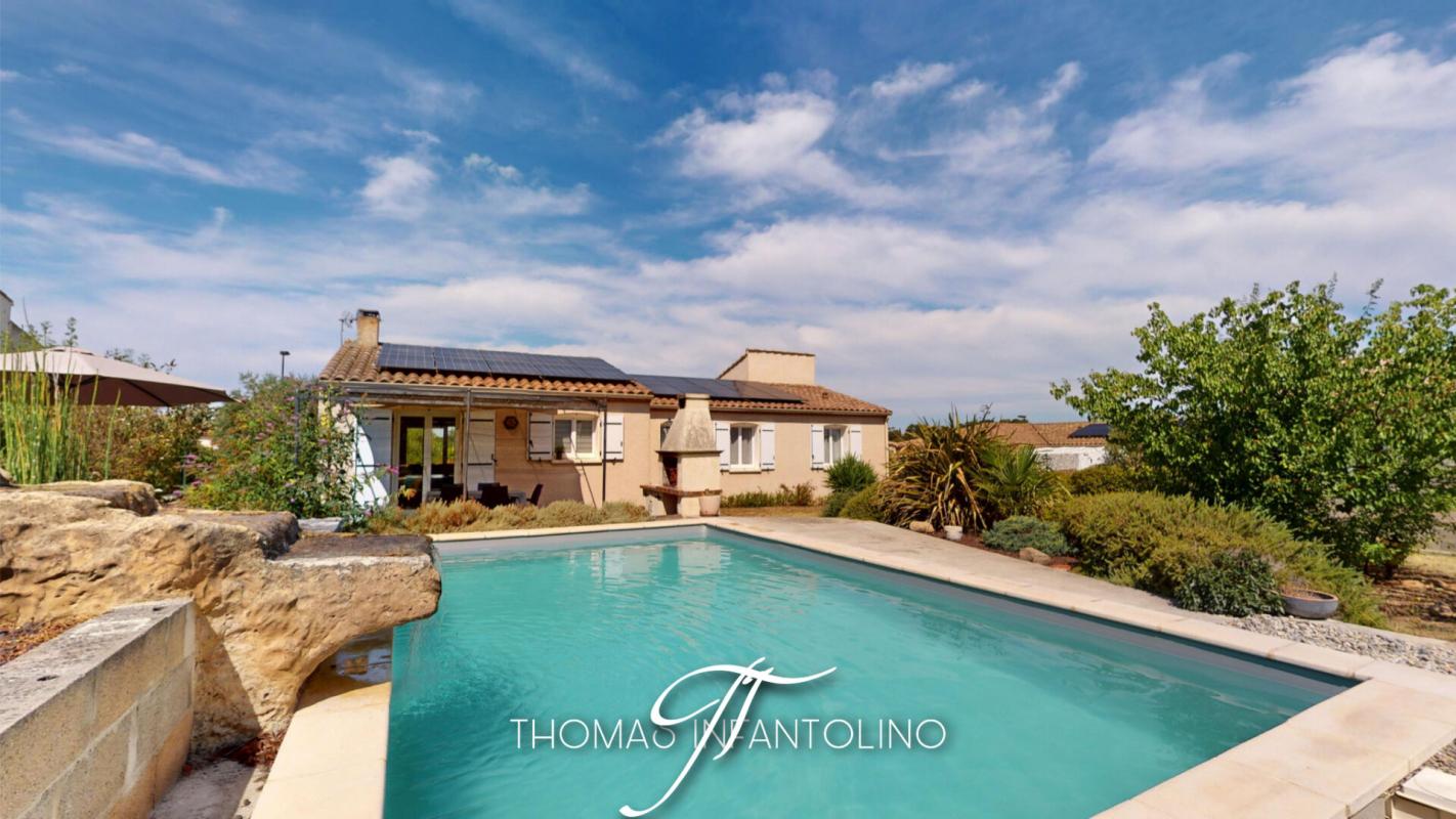 CARCASSONNE EN EXCLUSIVITE - QUARTIER BOIS DE SERRES - 4 CHAMBRES - PISCINE - CLIMATISATION - POÊLE A BOIS - PANNEAUX PHOTOVOLTAÏQUES 1