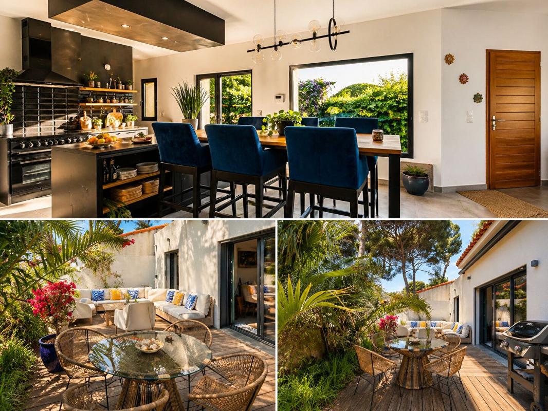 SAUSSET-LES-PINS Maison Sausset Les Pins 4 pièce(s) 116 m2 plein pied , piscine jardin garage 16