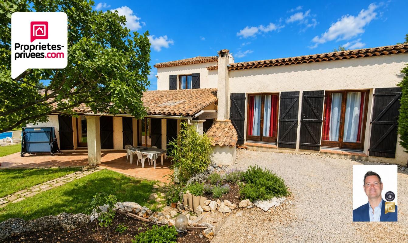 SAINT-CEZAIRE-SUR-SIAGNE Villa 6 PIECES 170 m2 PISCINE GARAGE TERRAIN 1800 M2 3