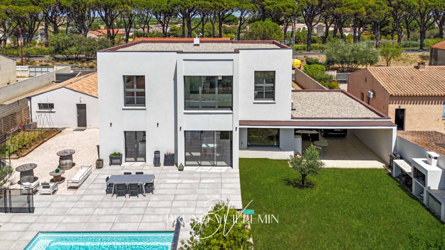 NARBONNE VILLA D'ARCHITECTE CLASSEE DOUBLE A / PISCINE, GARAGE & CARPORT / 2 SUITES et 3 CHAMBRES 2