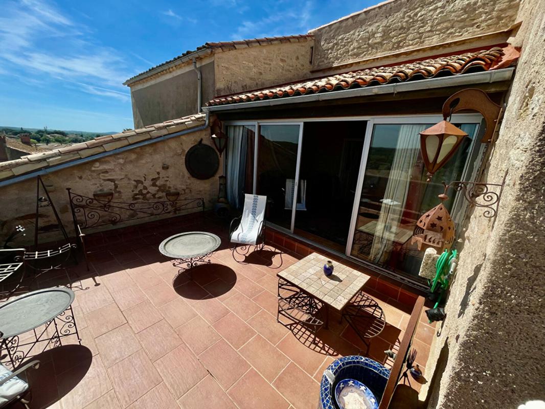 PéZENAS Maison de village  atypique de 10 pièces 345 m2, 6 chambres 5