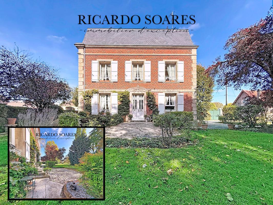 SACY-LE-GRAND 60700 SACY-LE-GRAND / ÉLÉGANTE MAISON DE MAITRE DU XIXe SIÈCLE / 278 m² / 11 PIÈCES / TERRAIN 3700 m² 16