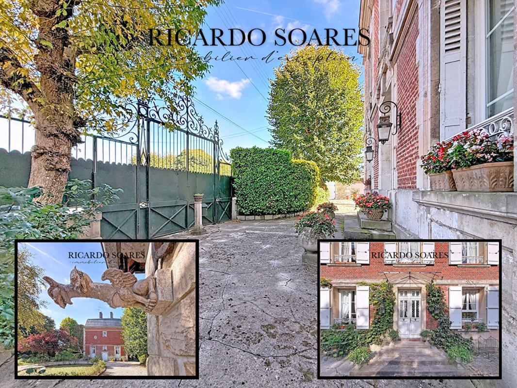 SACY-LE-GRAND 60700 SACY-LE-GRAND / ÉLÉGANTE MAISON DE MAITRE DU XIXe SIÈCLE / 278 m² / 11 PIÈCES / TERRAIN 3700 m² 18