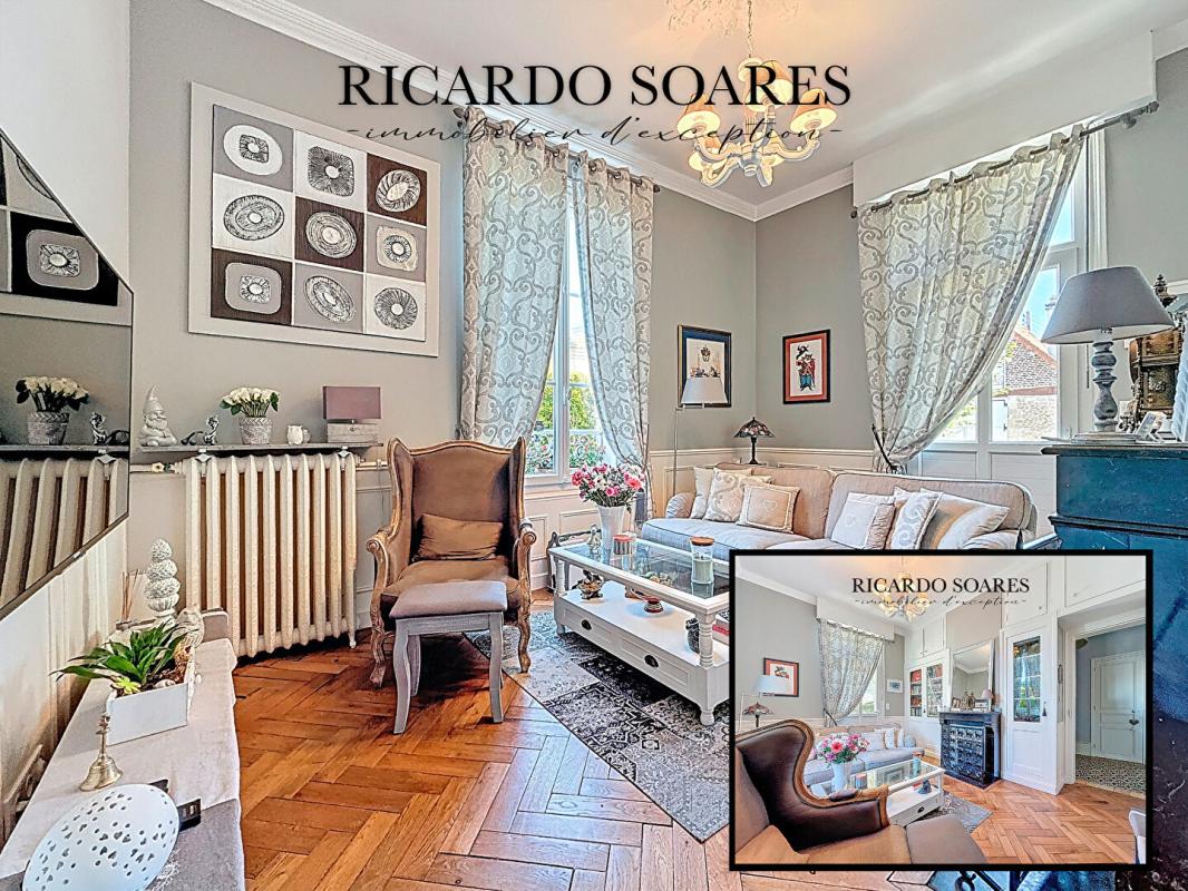 SACY-LE-GRAND 60700 SACY-LE-GRAND / ÉLÉGANTE MAISON DE MAITRE DU XIXe SIÈCLE / 278 m² / 11 PIÈCES / TERRAIN 3700 m² 7