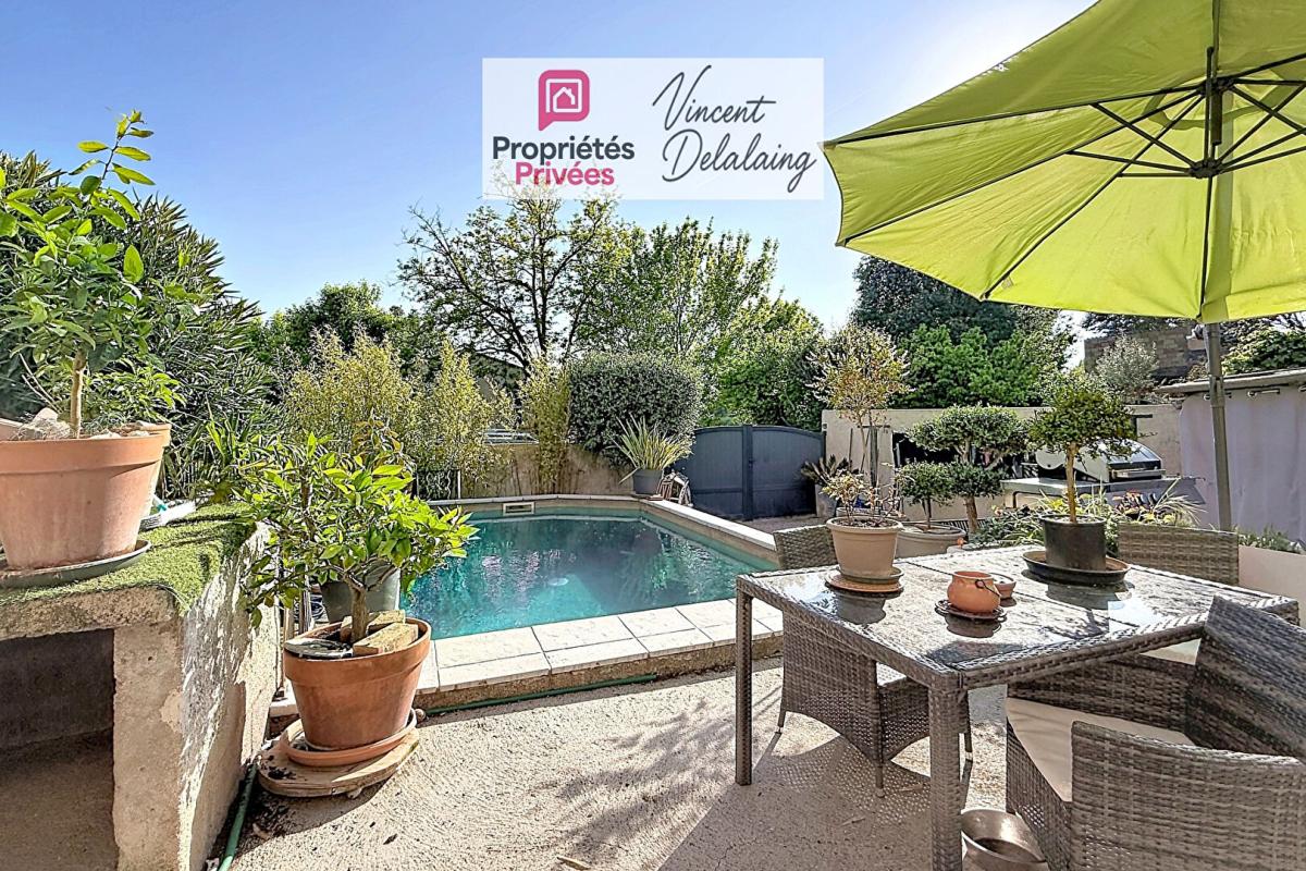 VILLELAURE Chaleureuse maison T4-5 avec jardin et piscine 1