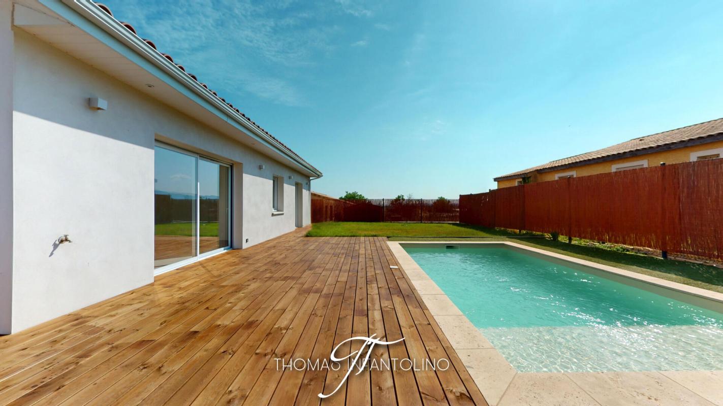 BARBAIRA EN EXCLUSIVITE - PLAIN PIED - 3 FACES - 3 CHAMBRES DONT UNE SUITE PARENTALE - PISCINE - CLIMATISATION GAINABLE 3