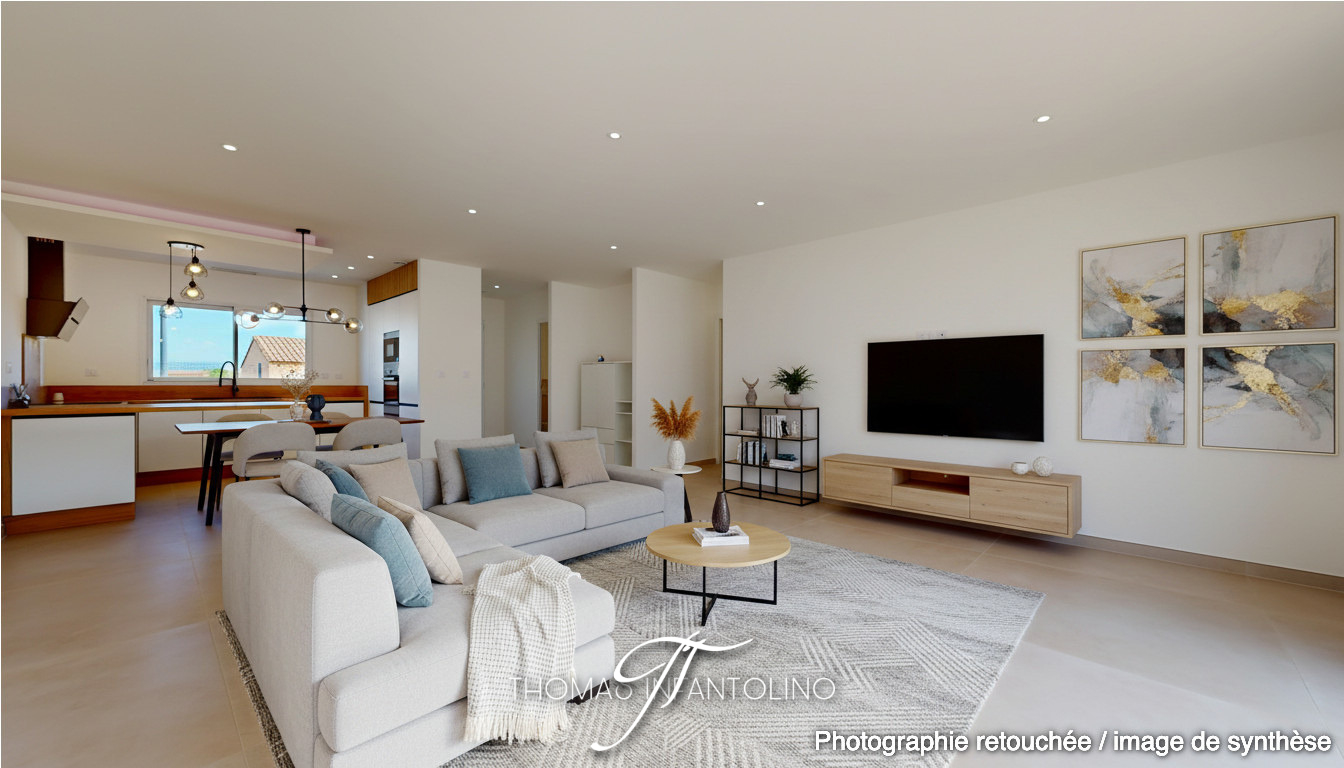 BARBAIRA EN EXCLUSIVITE - PLAIN PIED - 3 FACES - 3 CHAMBRES DONT UNE SUITE PARENTALE - PISCINE - CLIMATISATION GAINABLE 6