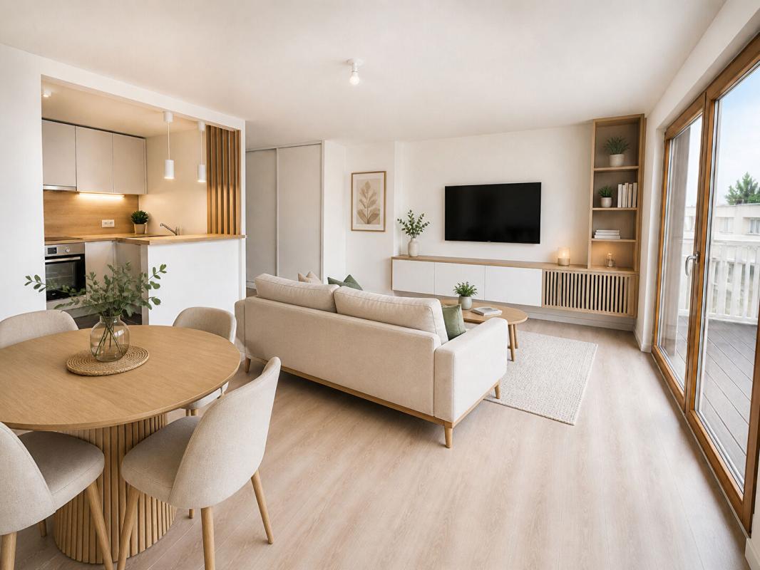 NANTERRE Nanterre Les Groues ? 4 pièces 89 m², 30 m² d'extérieurs, DPE A 4