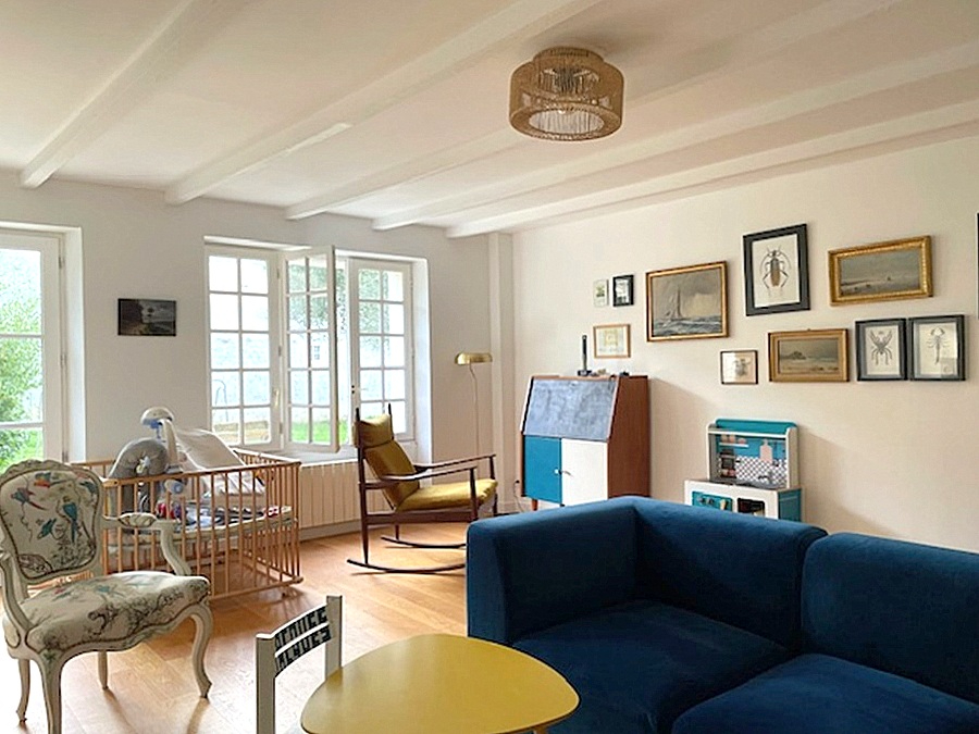 LA RONDE Maison de charme rénovée 162 m2, 4 chambres, grand jardin 15