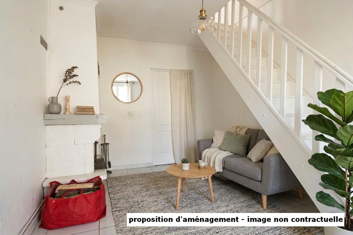 SOISSONS Maison rénovée avec dépendance et cour close - Charme, volumes et potentiel 6