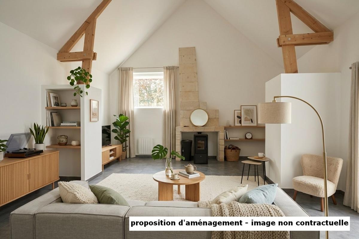 SOISSONS Maison rénovée avec dépendance et cour close - Charme, volumes et potentiel 8