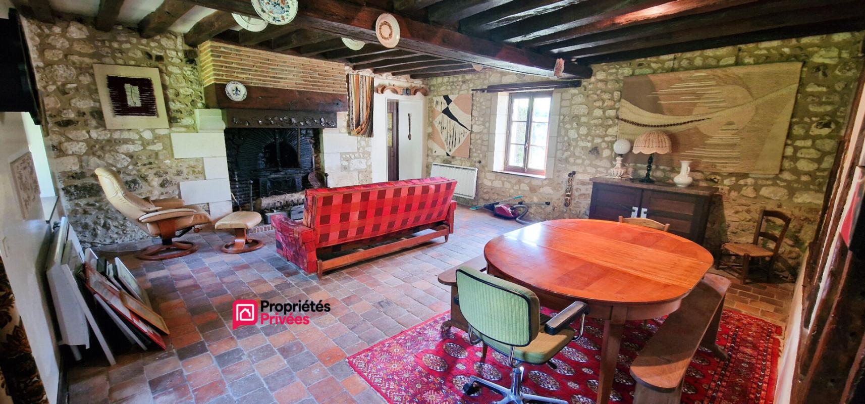 BAUDRES Baudres - longère de plain-pied 180 m² - 6 pièces/4 chambres - ascenseur - jardin arboré 4