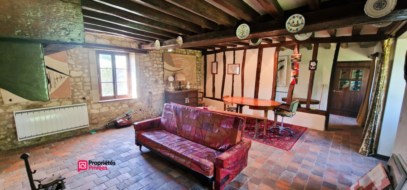 BAUDRES Baudres - longère de plain-pied 180 m² - 6 pièces/4 chambres - ascenseur - jardin arboré 5