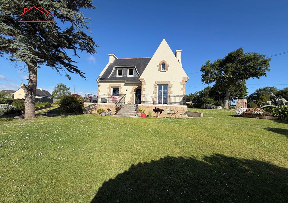 PLEUBIAN Maison néo-bretonne 126 m² avec sous-sol total 2