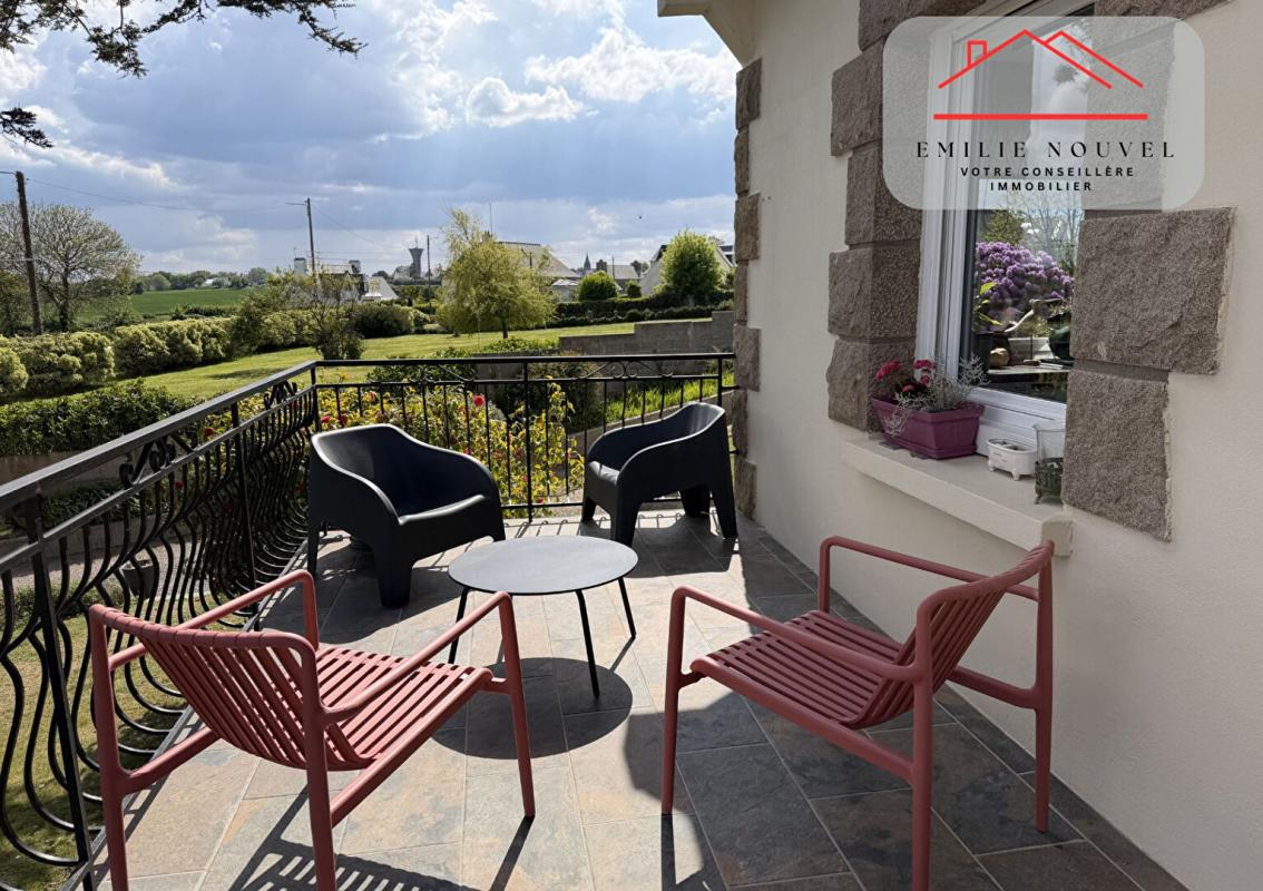 PLEUBIAN Maison néo-bretonne 126 m² avec sous-sol total 5