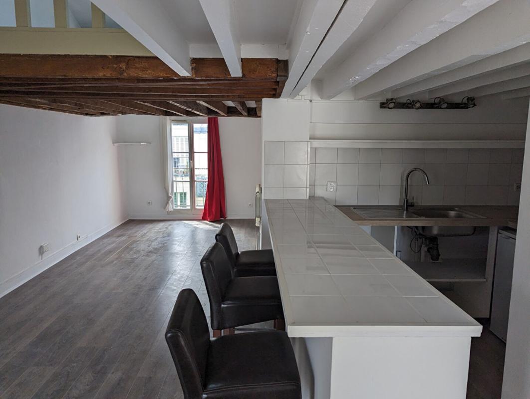 PARIS-6E-ARRONDISSEMENT Duroc/rue Mayet duplex balcon 2 pièces 55m2 au sol 2