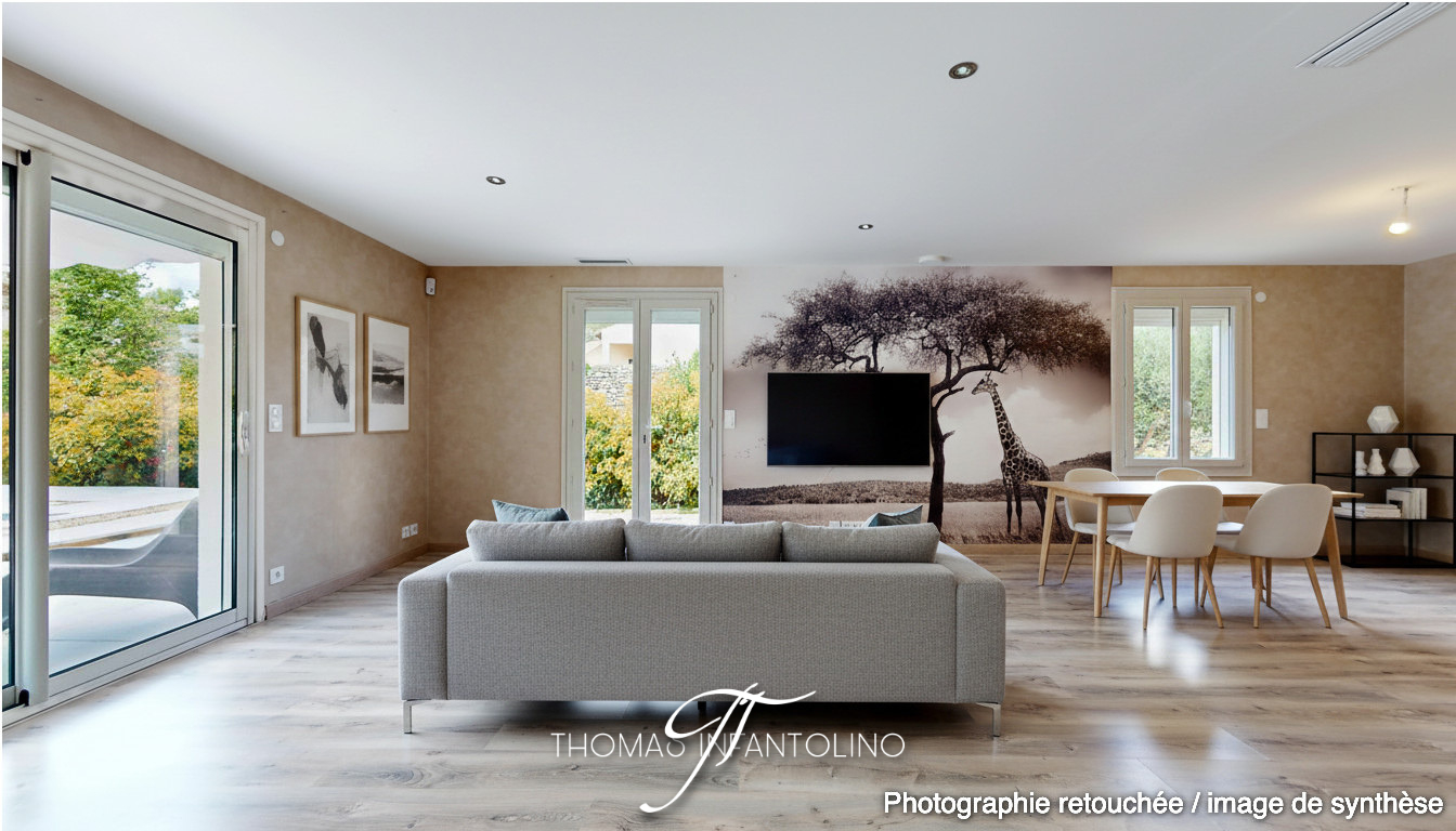 LAGRASSE EN EXCLUSIVITE - PLAIN PIED - 3 CHAMBRES - CLIMATISATION GAINABLE - PISCINE - GARAGE 3