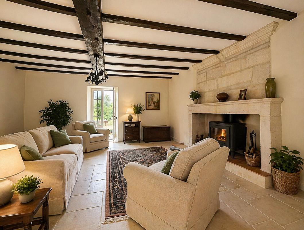 BUSSAC A vendre, superbe propriété en pierre de 245 m² habitable située à BUSSAC 24350 8