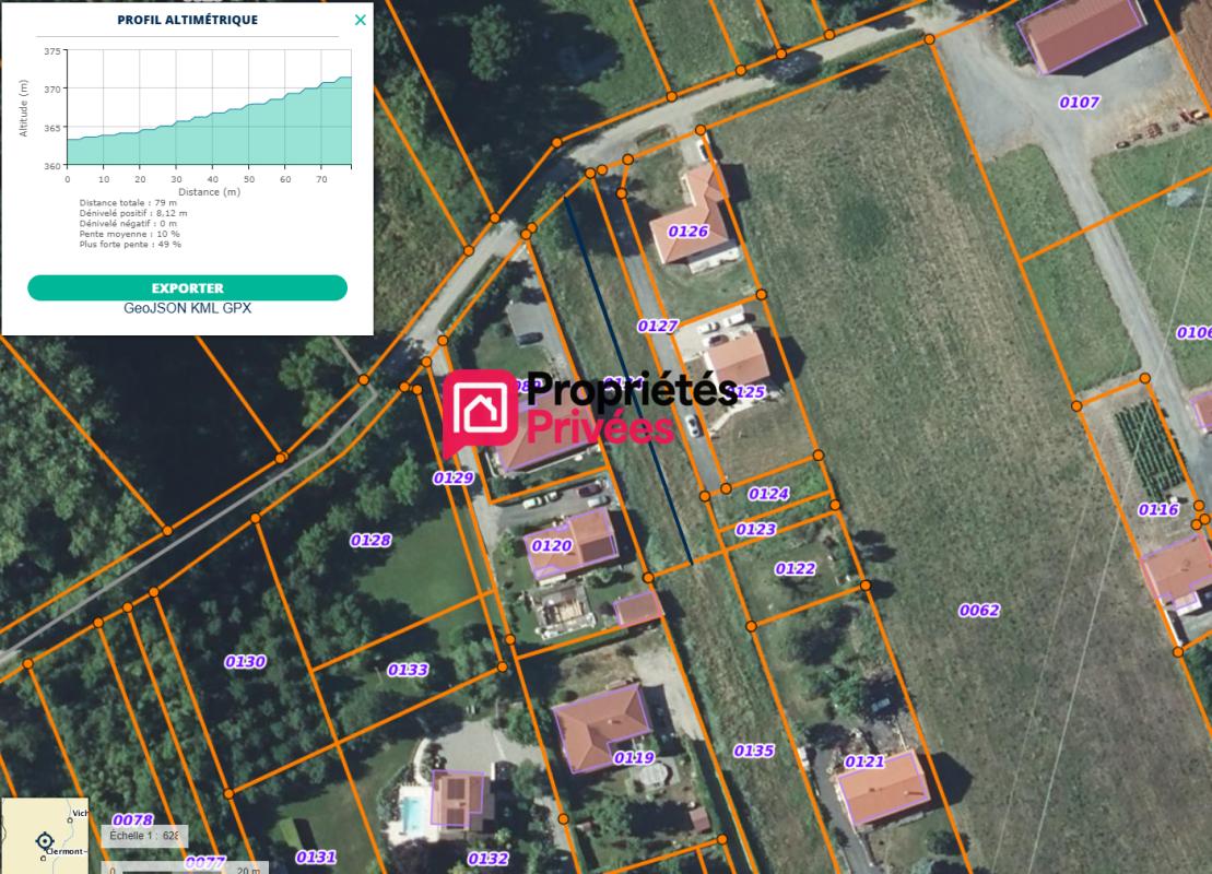 YSSAC-LA-TOURETTE Terrain  à bâtir de 1296 m2 5