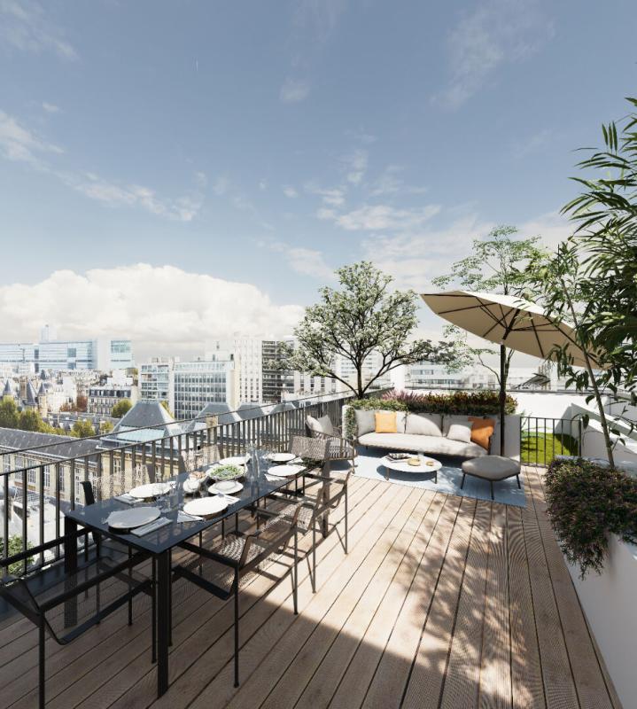 PARIS-18E-ARRONDISSEMENT PARIS 18 MONTMARTRE - T3 avec terrasse Bien rare sur le secteur 1