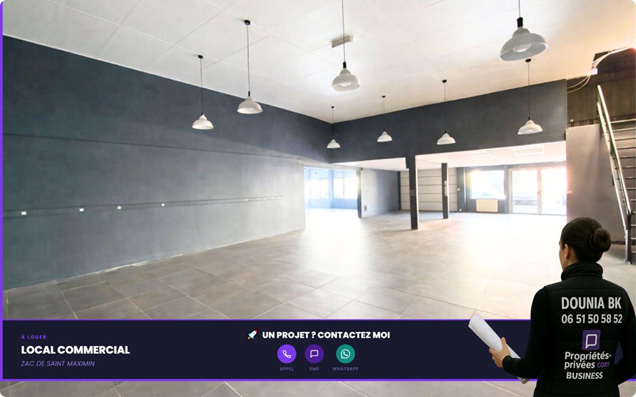SAINT-MAXIMIN Local commercial Saint Maximin 280 m2 1