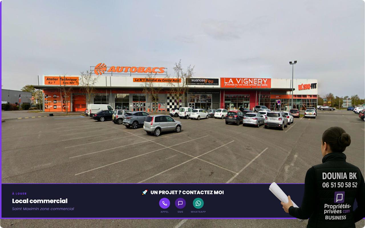 SAINT-MAXIMIN EMPLACEMENT PREMIUM  ZONE COMMERCIALE N°1 ST MAXIMIN / CREIL 1