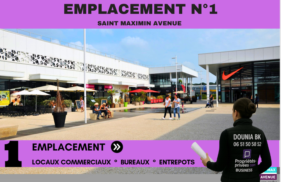 SAINT-MAXIMIN SAINT MAXIMIN - EMPLACEMENT PREMIUM RETAIL PARK, LOCAL COMMERCIAL 110 M² 1
