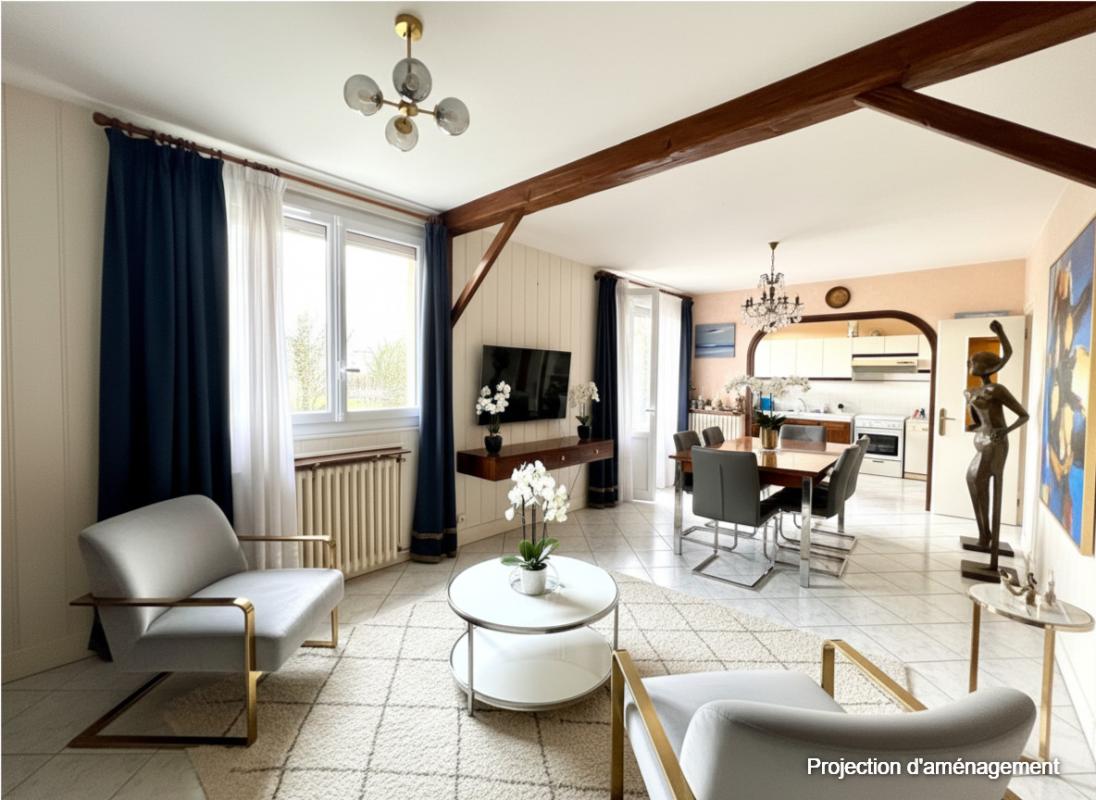 AIGUEPERSE Maison avec jardin, garage et terrain constructible 7