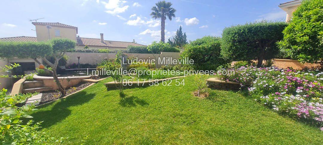 MAGALAS Jolie villa de 156m² avec grand  garage/piscine sur jardin paysager de 1161m² 4