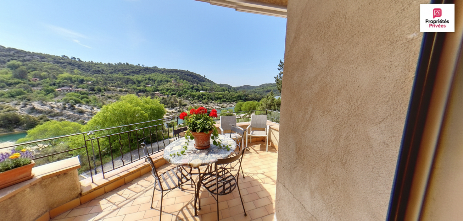 ESPARRON-DE-VERDON Maison 6 pièces 120 m², Vue lac et port, Terrasse, Véranda 1
