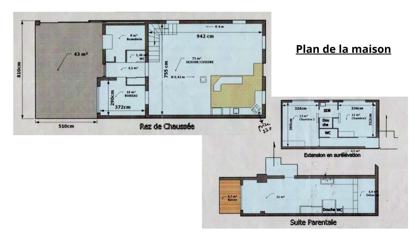 LORMONT Vente maison 160m2  VIEUX LORMONT(33310) 12