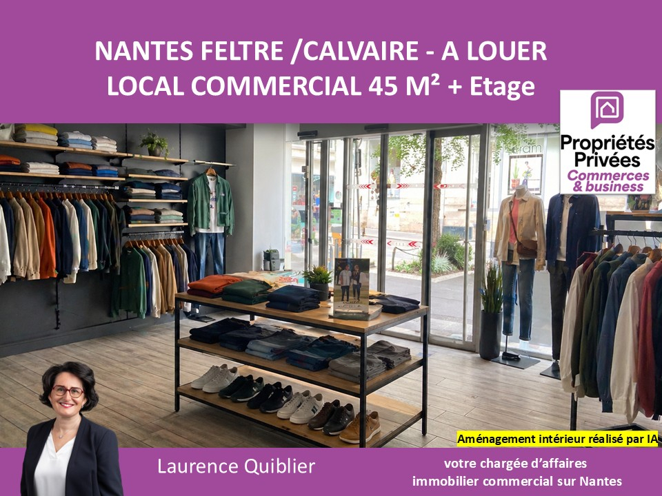 NANTES 44000 NANTES - LOCAL COMMERCIAL FELTRE /CALVAIRE A LOUER 95 M² 1