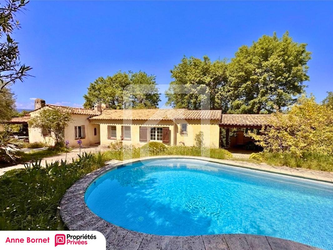 LA ROQUETTE-SUR-SIAGNE Villa 4 pièces 113 m2 de plain pied avec jardin arboré, piscine et abri voiture 1