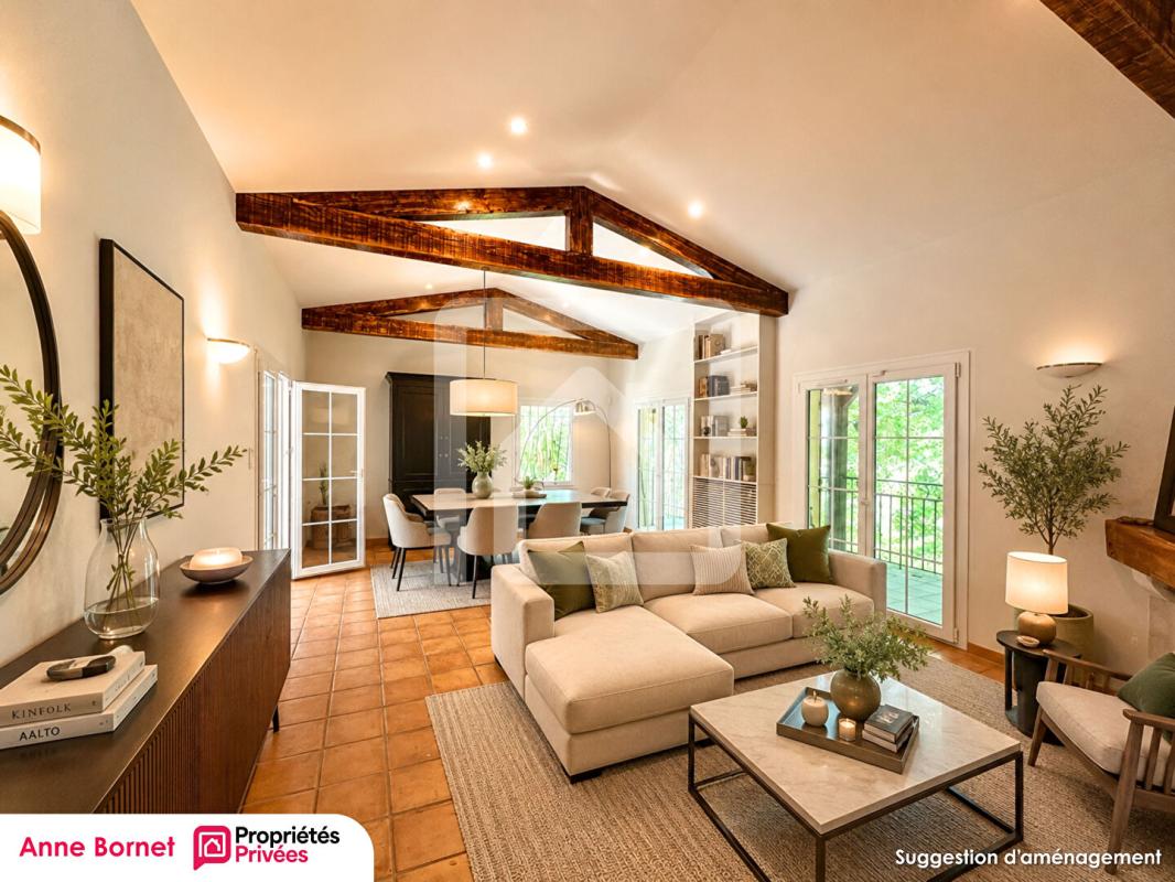 LA ROQUETTE-SUR-SIAGNE Villa 4 pièces 113 m2 de plain pied avec jardin arboré, piscine et abri voiture 5