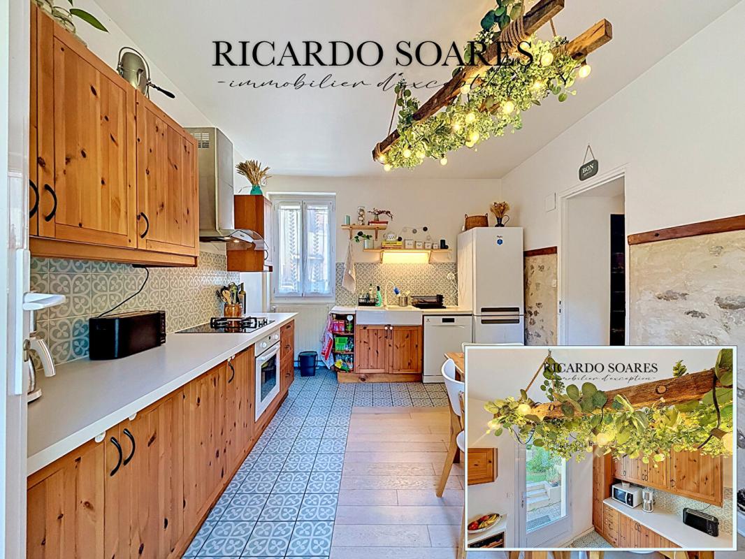 VEMARS VEMARS 95470 - MAISON DE CARACTÈRE 115m2 AU SOL / 3 CHAMBRES / GARAGE 50m2 / MAGNIFIQUE JARDIN / CAVE 8
