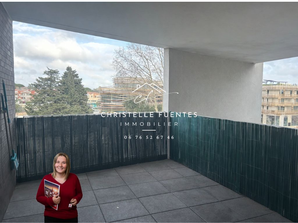 SAINT-JEAN-DE-VEDAS HÉRAULT - SAINT-JEAN-DE-VÉDAS (34430) - APPARTEMENT T3 - 58 m² - Terrasse 13 m² - Garage sécurisé en sous-sol 2