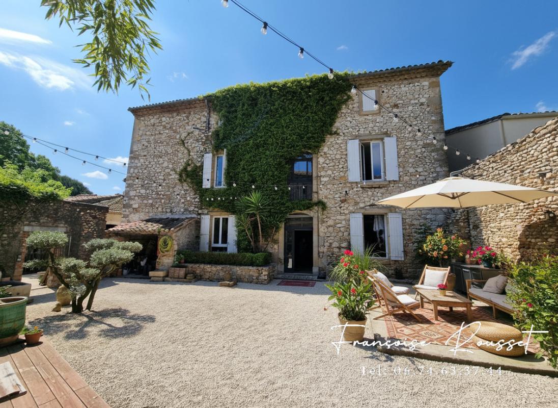 ALES Maison de caractère 250 m² - Terrain 2 500 m² Secteur Nîmes / Alès / Uzès 1