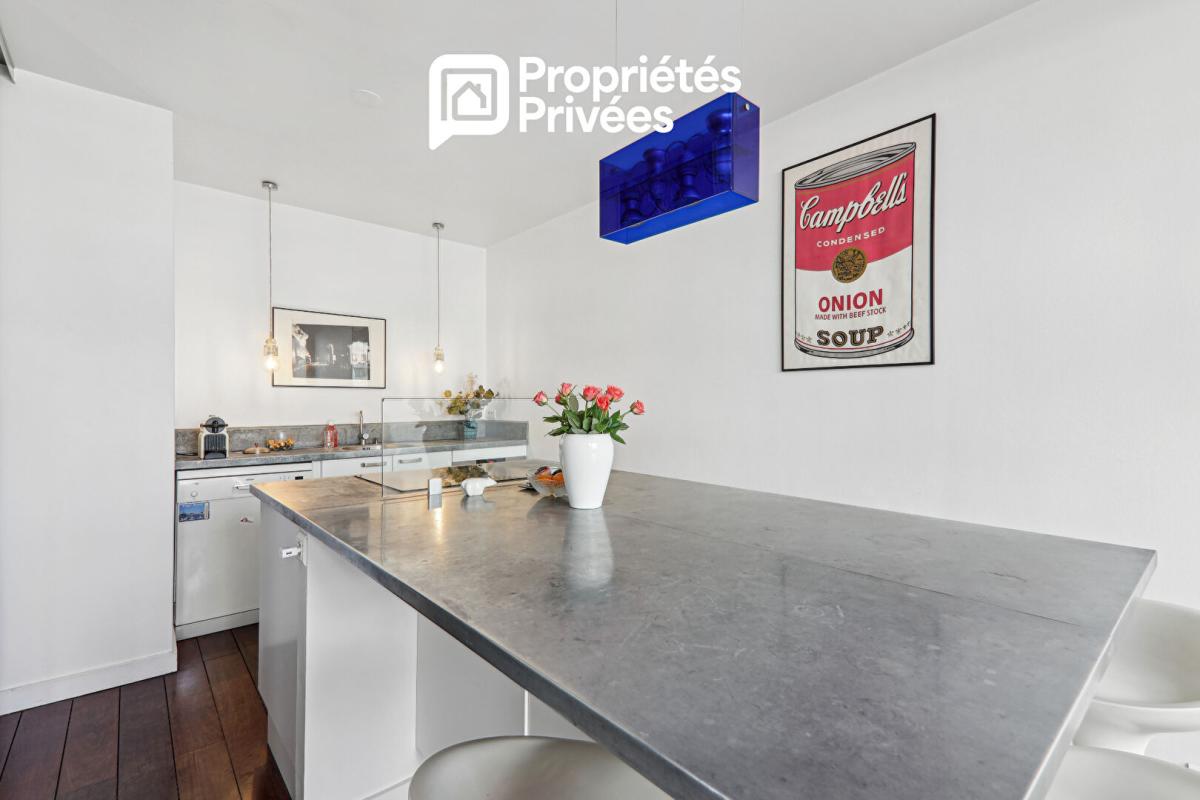 COURBEVOIE Atelier d'artiste en duplex,136,7 m² , 3 chambres, esprit Le Corbusier, 5e et 6e étage 6