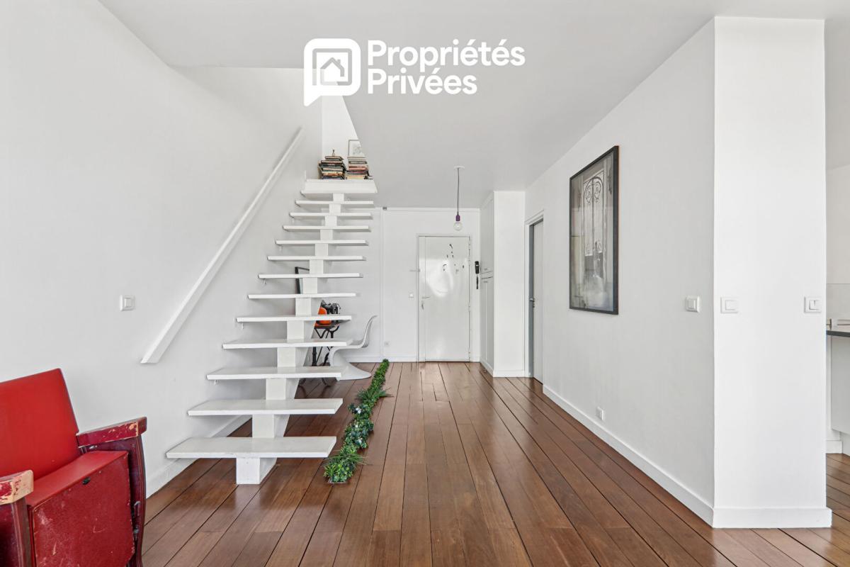 COURBEVOIE Atelier d'artiste en duplex,136,7 m² , 3 chambres, esprit Le Corbusier, 5e et 6e étage 8