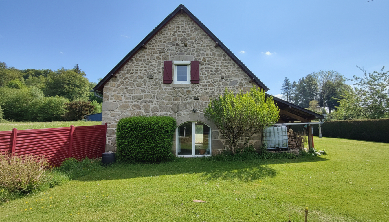 ROCHE-LE-PEYROUX Maison de caractère en pierre avec dépendances et beau terrain plat à Roche le Peyroux 19160 3