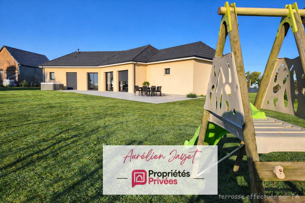 GONNEVILLE-LA-MALLET Maison contemporaine 2023 , Plain-pied, DPE A,  terrain 1 700 m²,  Double garage 2