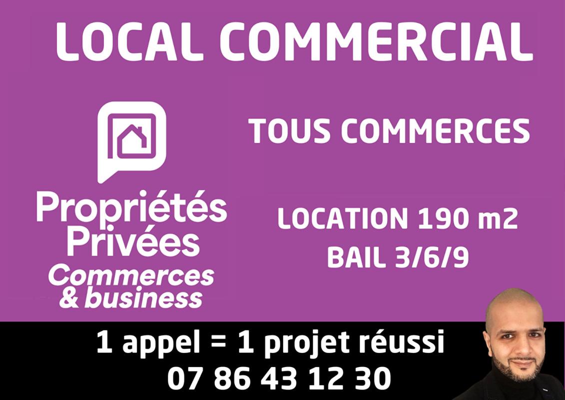 BERCK Local commercial 190 m2 - Tous commerces - centre ville - Berck 1